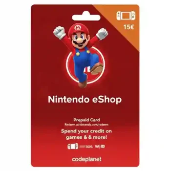 Nintendo eShop Card 15€