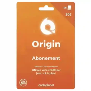 Carte Cadeau Origin 30€ – Crédit EA Officiel | Code digital
