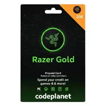 Carte Razer Gold 20$