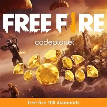 Free Fire : 100 Diamants Officiels – Recharge Rapide