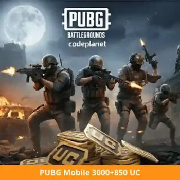 PUBG Mobile UC – Achetez 3000+850 UC avec Livraison Rapide